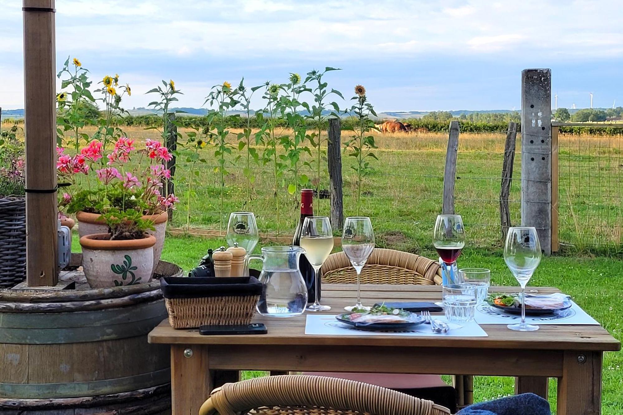 Bed and Breakfast Le Chene D'Or Marcheseuil Экстерьер фото